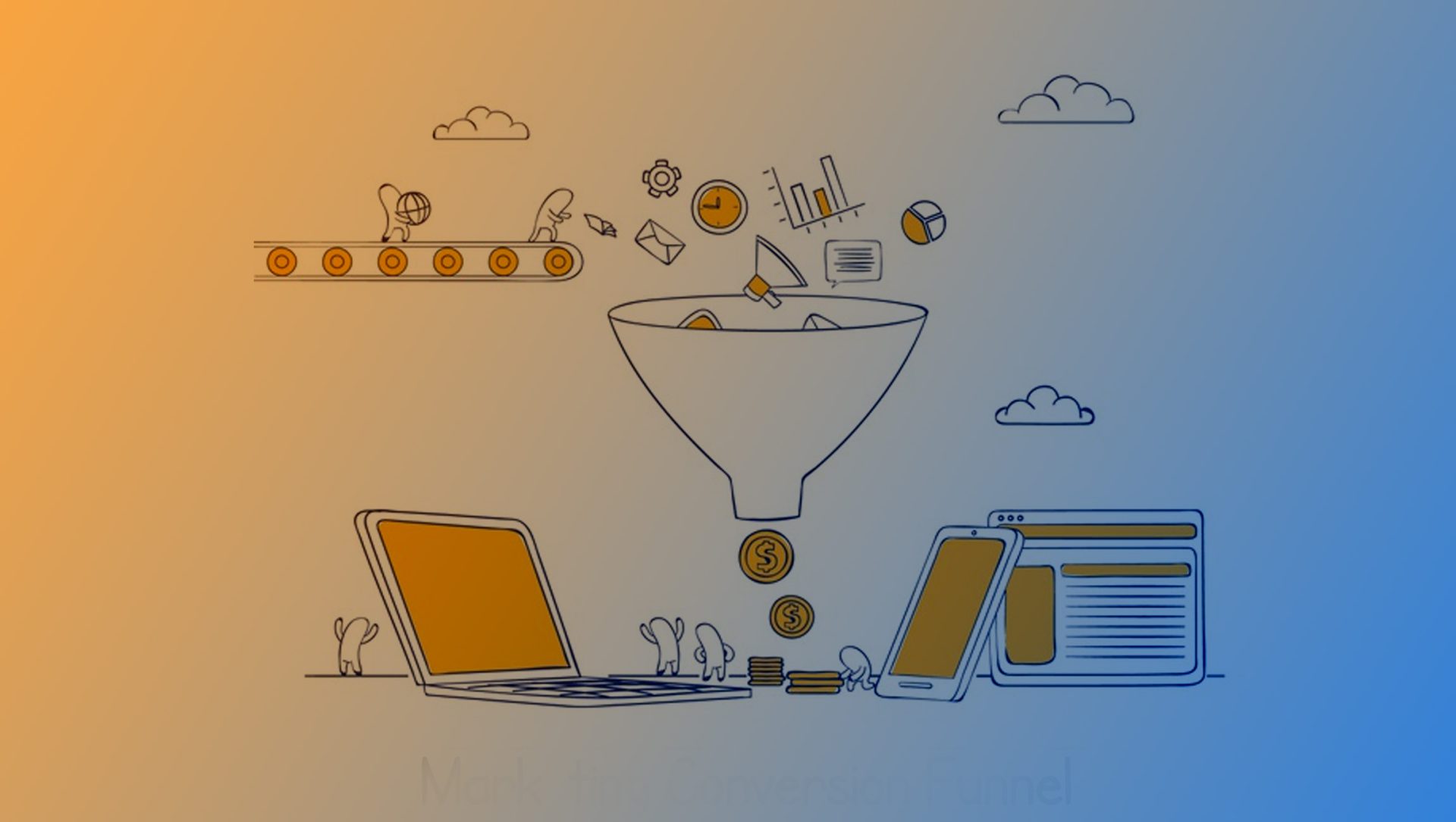 طراحی سایت فروش محور و تحلیل قیف فروش در طراحی سایت